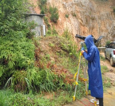 國省干線(xiàn)橫十一東山段（G357）陳城鎮公路定測測量